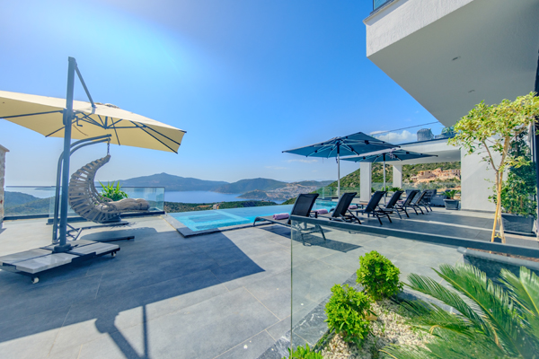 Kalkan Villa Miu - Villa for Rent in Kalkan